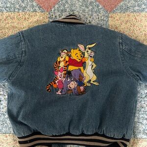 Disney store vintage baby varsity jacket
